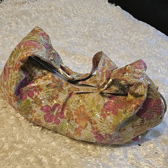 HOBO print floral shoulder bag - Picture 2 of 12